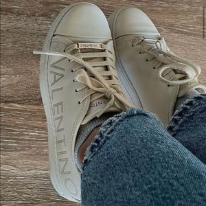 Valentino by Mario Valentino Dalia Leather Sneaker